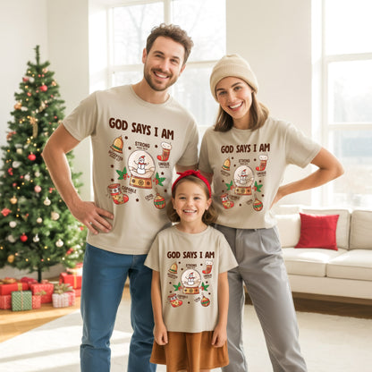 Christmas Holiday - God Say I Am – Kid & Unisex Tshirt / Hoodie / Sweatshirt
