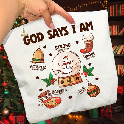 Christmas Holiday - God Say I Am – Kid & Unisex Tshirt / Hoodie / Sweatshirt