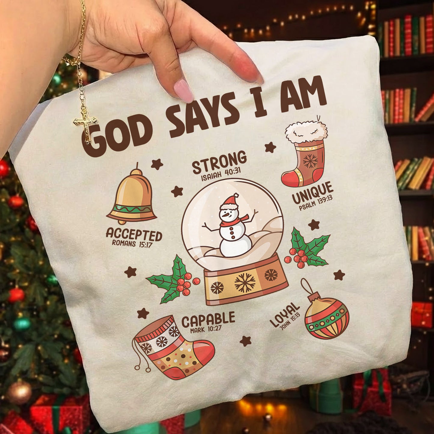 Christmas Holiday - God Say I Am – Kid & Unisex Tshirt / Hoodie / Sweatshirt