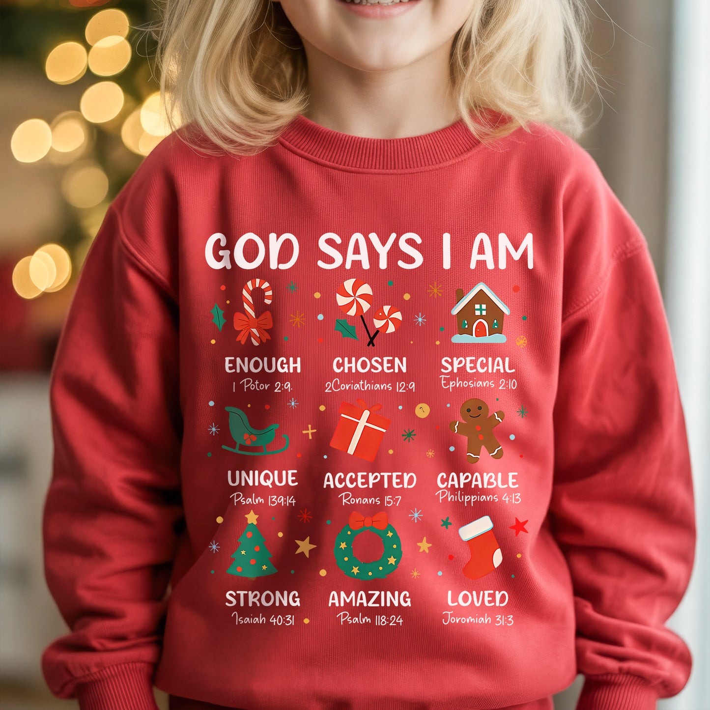 Little Believer - God Say I Am – Kid & Unisex Tshirt / Hoodie / Sweatshirt