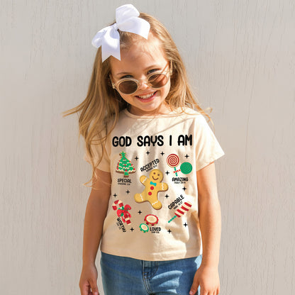 Light of Christmas - God Say I Am – Kid & Unisex Tshirt / Hoodie / Sweatshirt