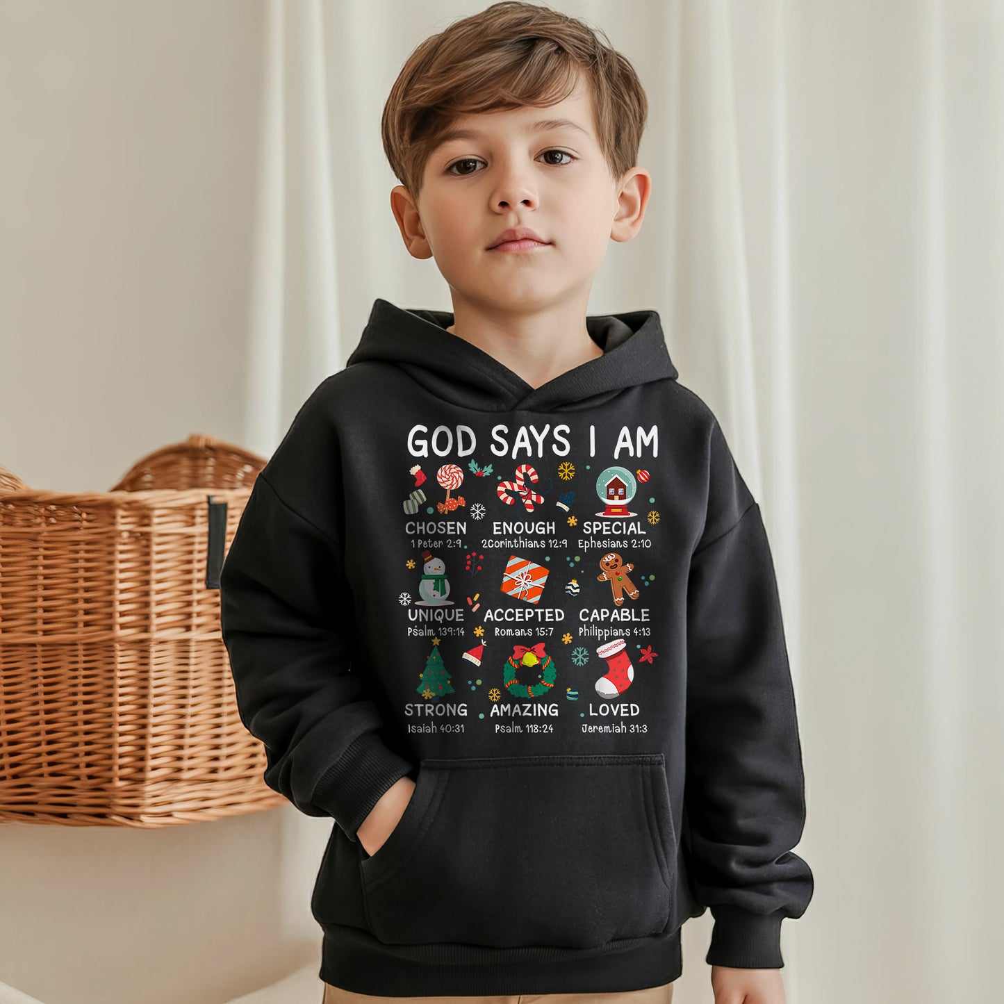 Guided by the Star - God Say I Am – Kid & Unisex Tshirt / Hoodie / Sweatshirt