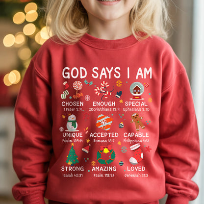 Guided by the Star - God Say I Am – Kid & Unisex Tshirt / Hoodie / Sweatshirt