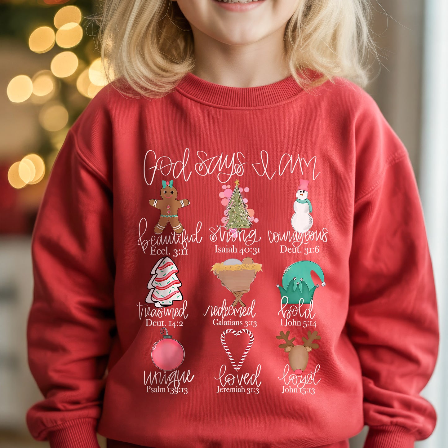 Starlight Blessing - God Say I Am – Kid & Unisex Tshirt / Hoodie / Sweatshirt