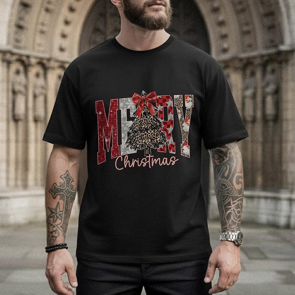 Merry Christmas – Pattern – Unisex Tshirt / Hoodie / Sweatshirt - Faith Guided Life