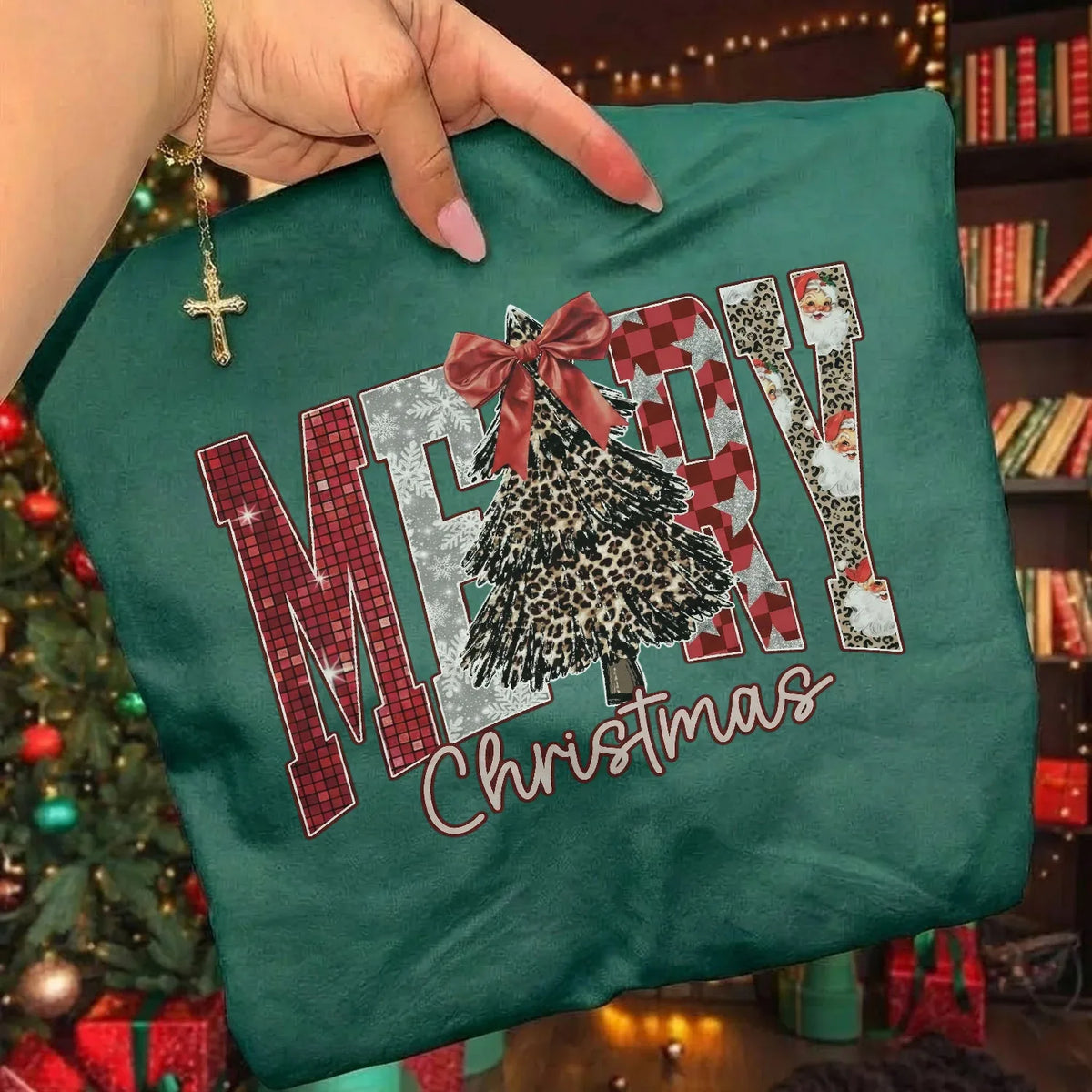 Merry Christmas – Pattern – Unisex Tshirt / Hoodie / Sweatshirt - Faith Guided Life