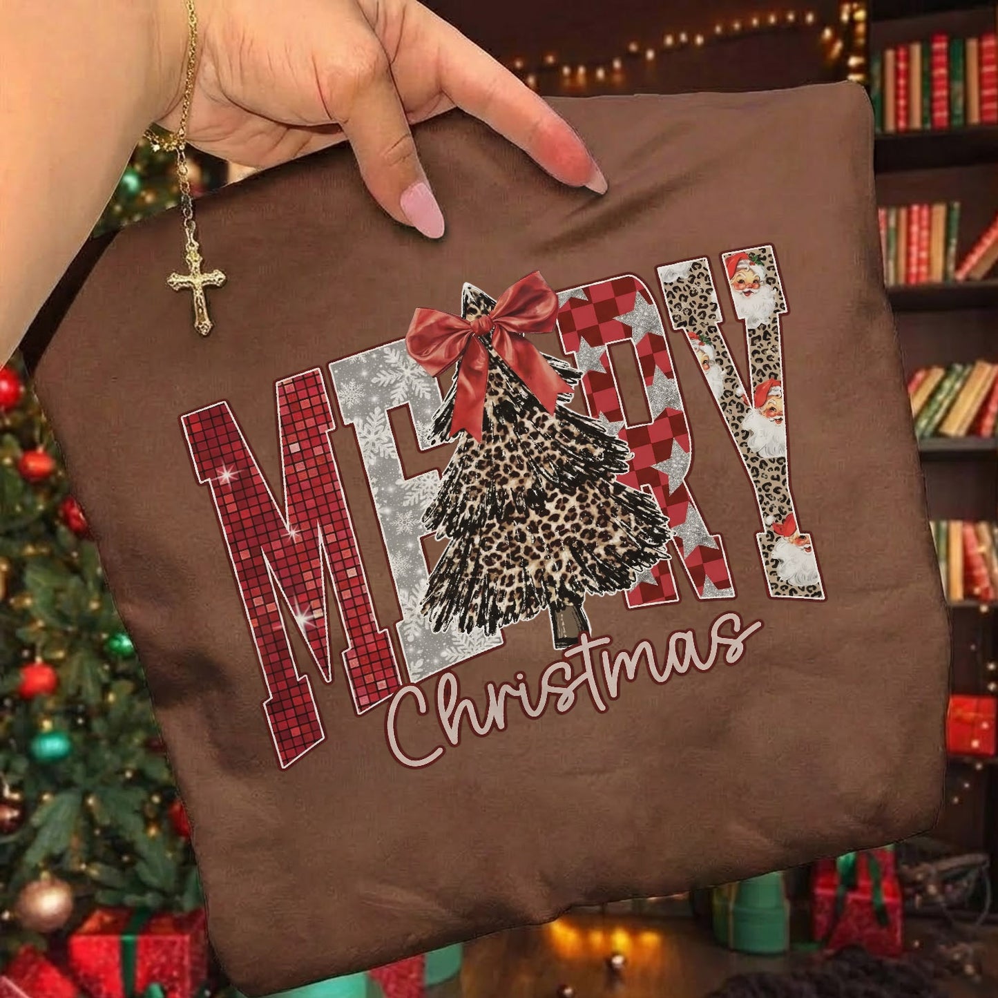 Merry Christmas – Pattern – Unisex Tshirt / Hoodie / Sweatshirt