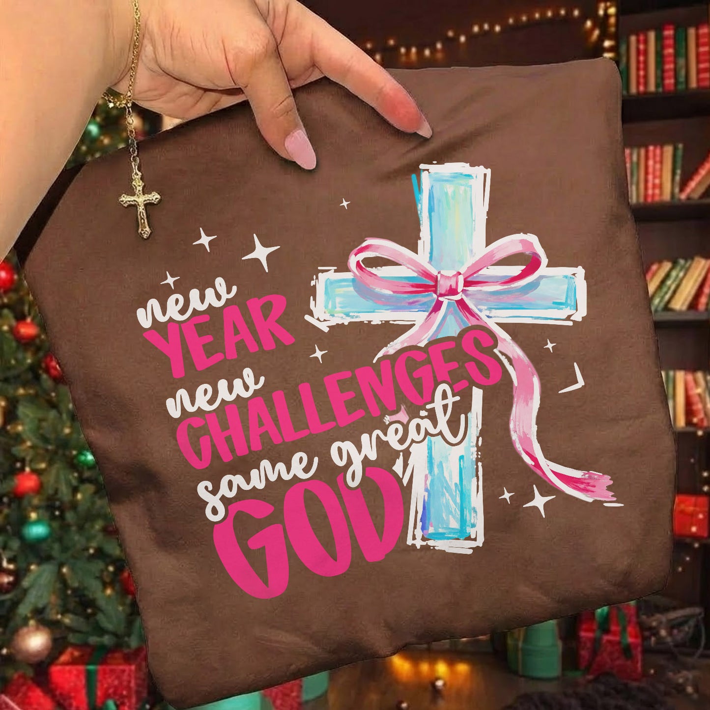 New Year New Challenges Same Great God – New Year In God – Unisex Tshirt / Hoodie / Sweatshirt