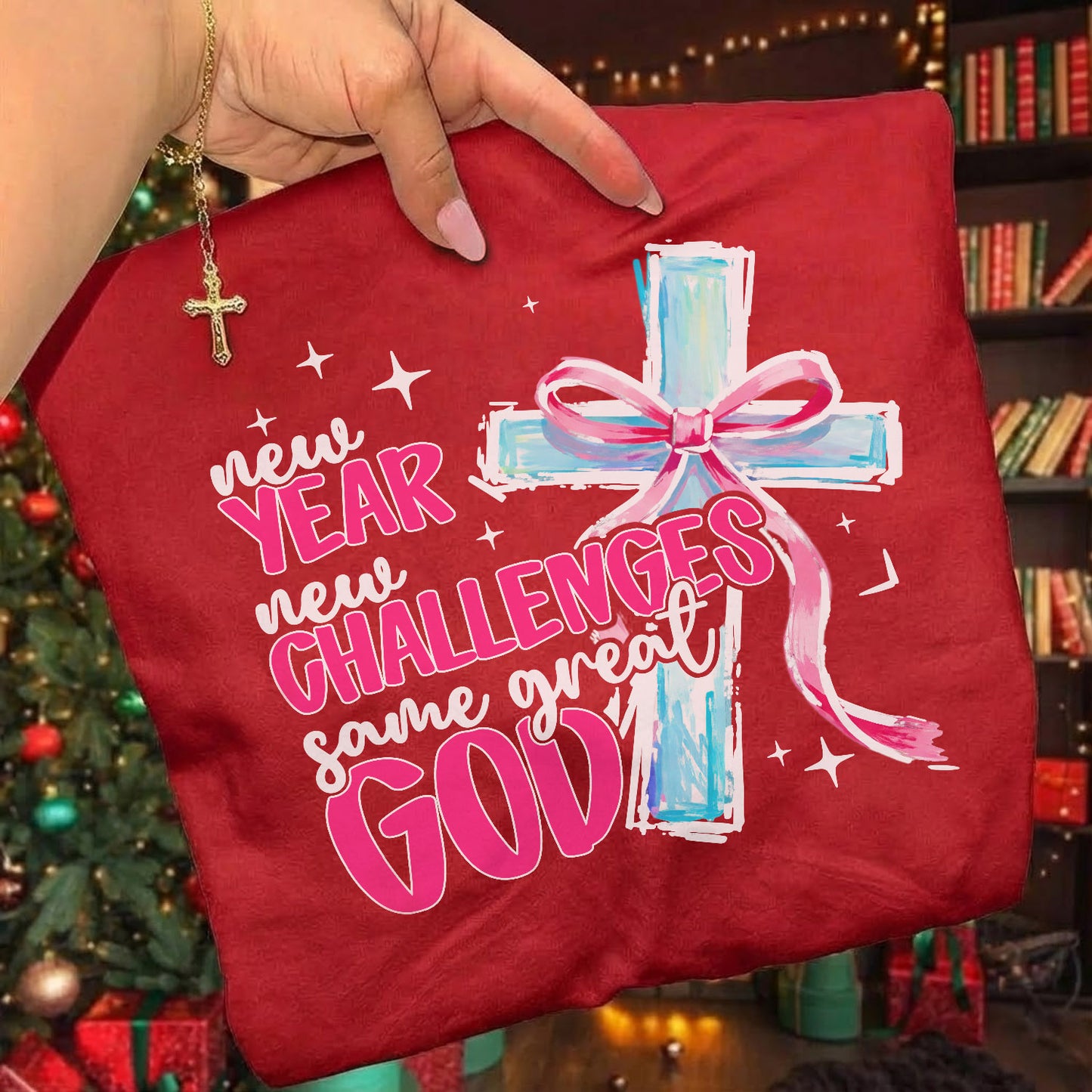 New Year New Challenges Same Great God – New Year In God – Unisex Tshirt / Hoodie / Sweatshirt