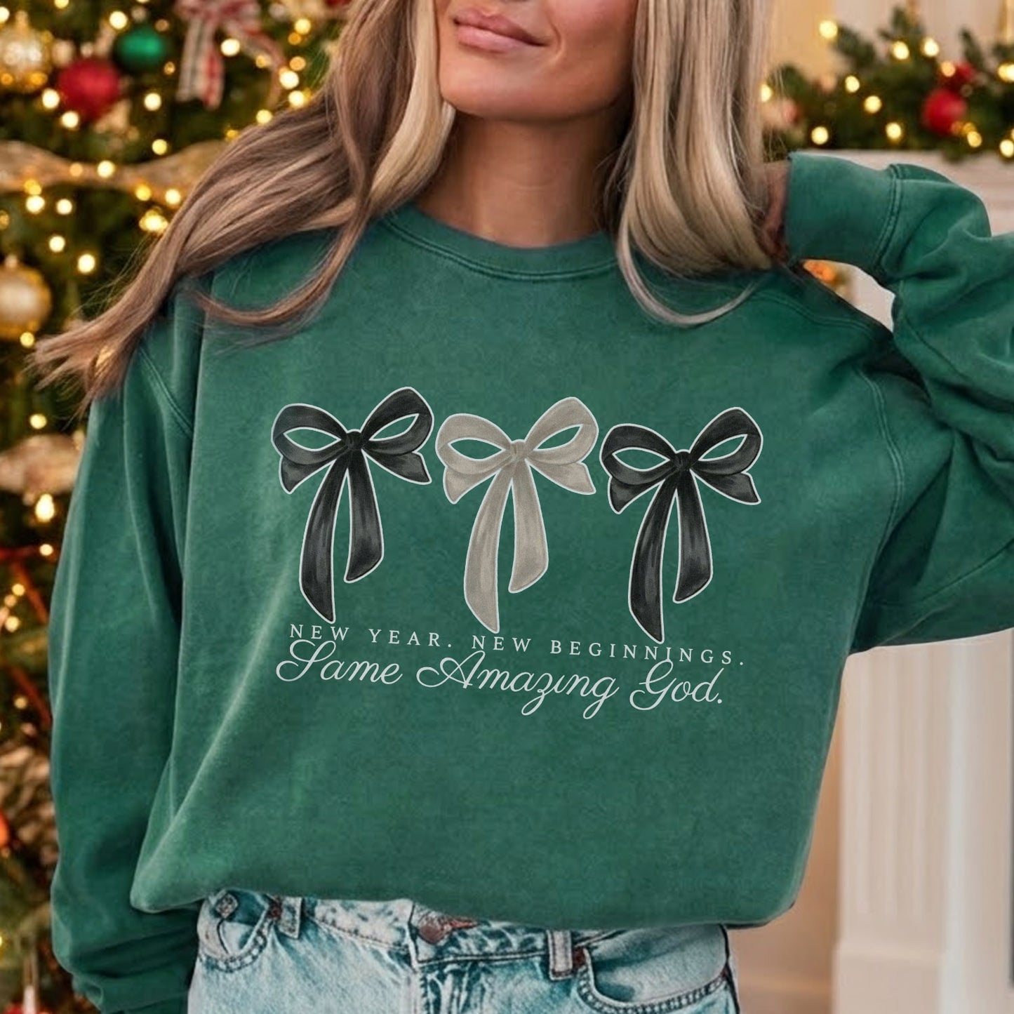 New Year New Beginnings Same Amazing God – New Year In God – Unisex T-shirt / Hoodie / Sweatshirt