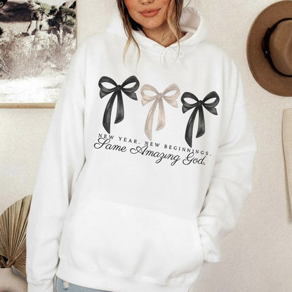 New Year New Beginnings Same Amazing God – New Year In God – Unisex T-shirt / Hoodie / Sweatshirt