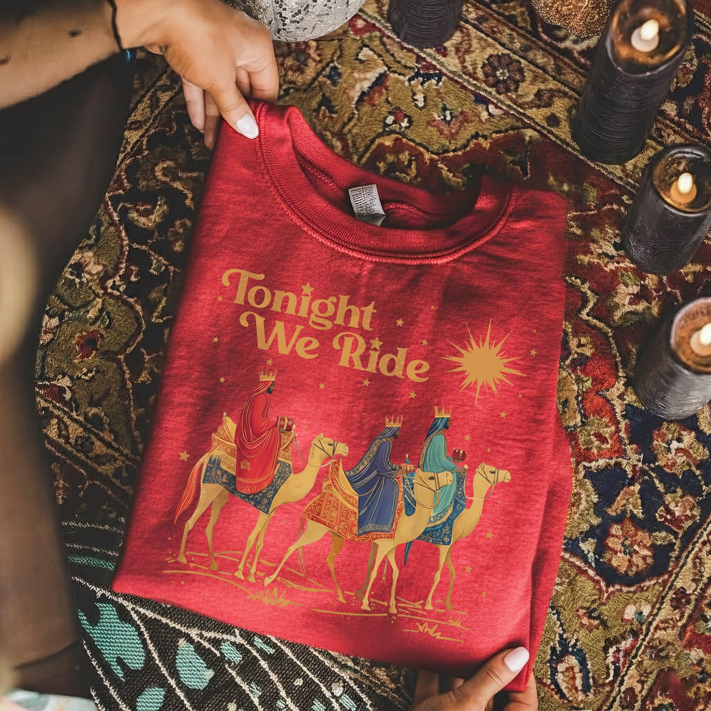 Tonight We Ride – The Wise Men Design – Unisex T-shirt / Hoodie / Sweatshirt