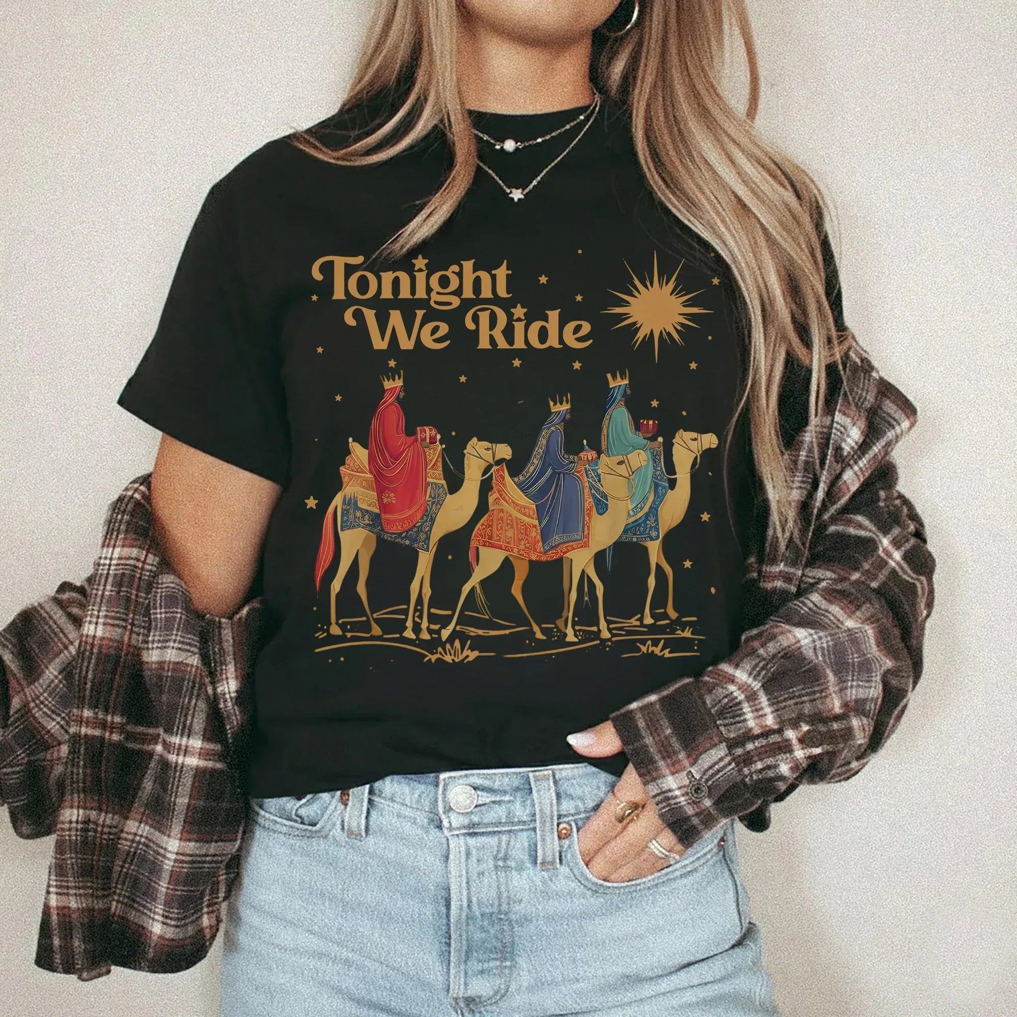 Tonight We Ride – The Wise Men Design – Unisex T-shirt / Hoodie / Sweatshirt - Faith Guided Life