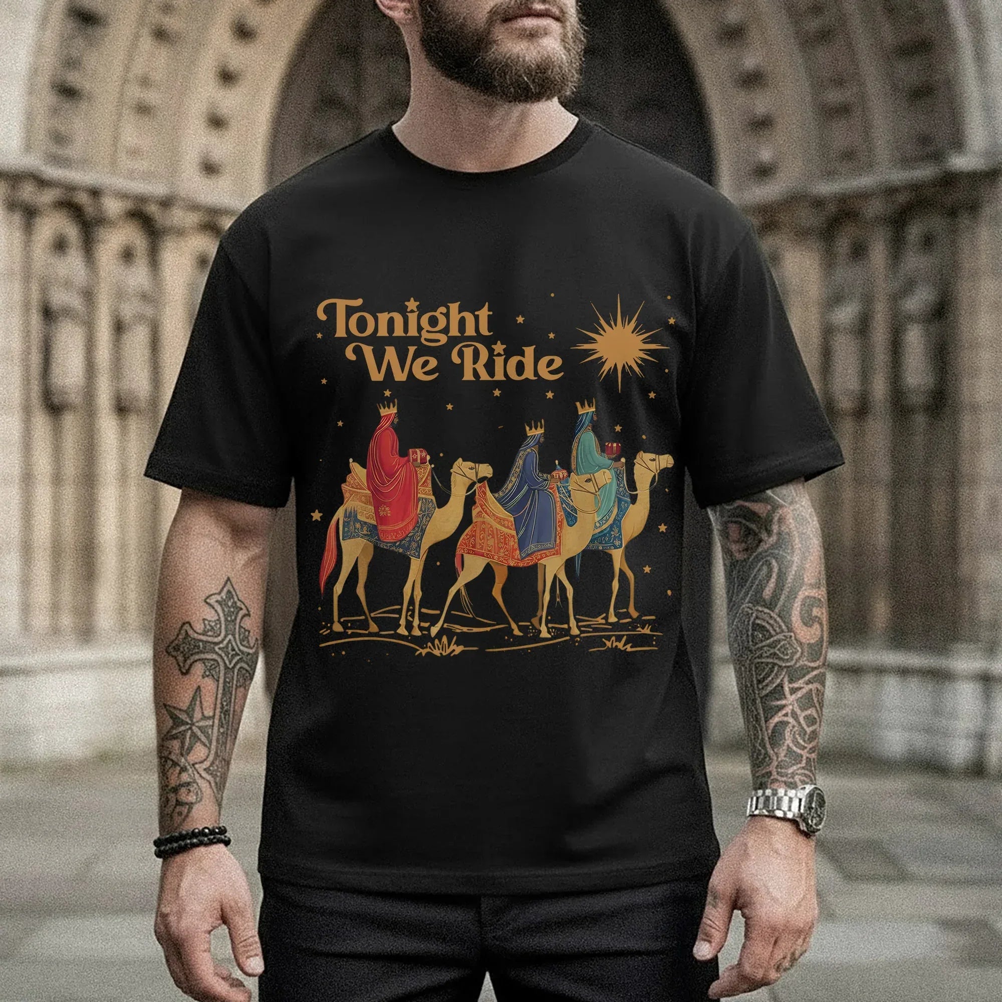 Tonight We Ride – The Wise Men Design – Unisex T-shirt / Hoodie / Sweatshirt - Faith Guided Life