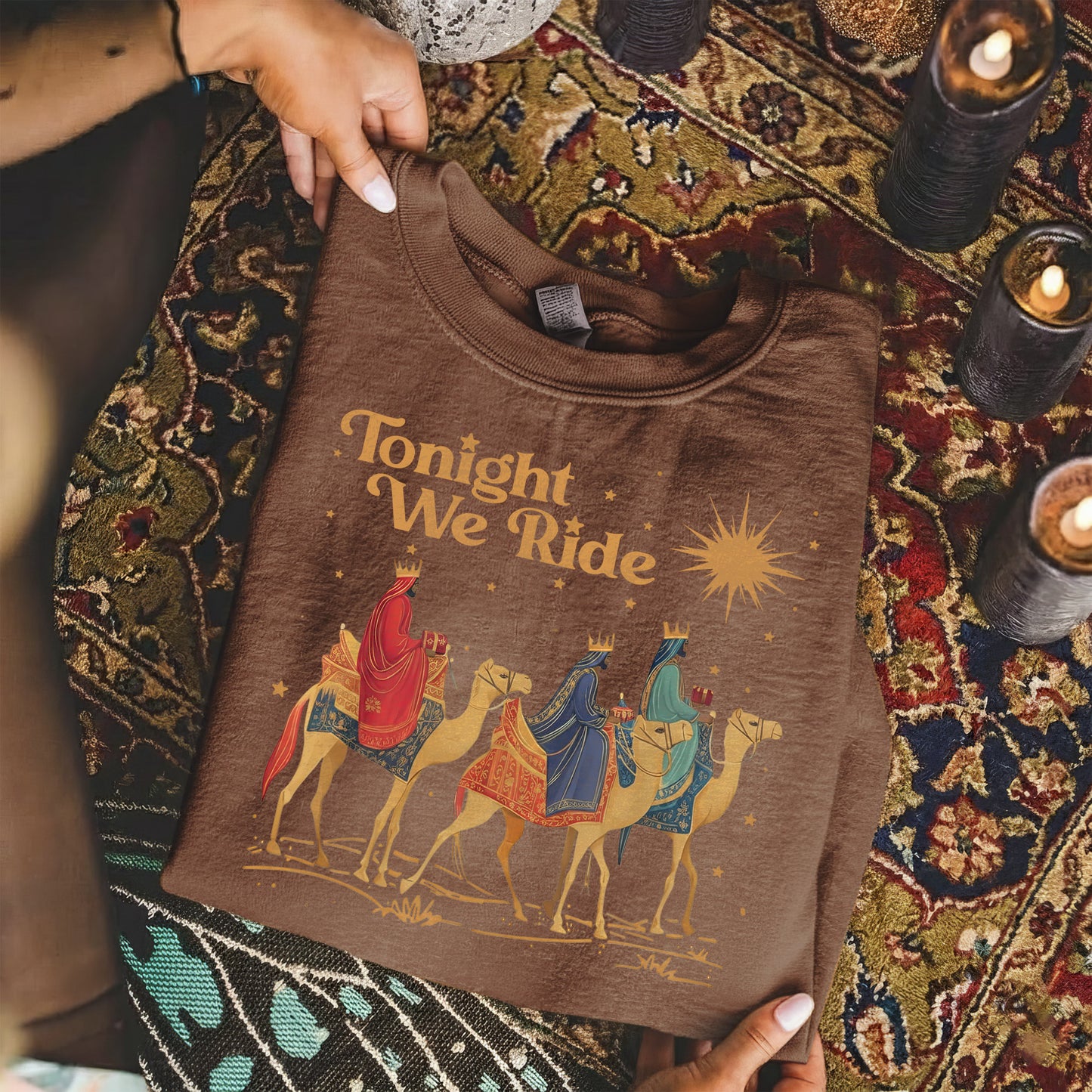 Tonight We Ride – The Wise Men Design – Unisex T-shirt / Hoodie / Sweatshirt