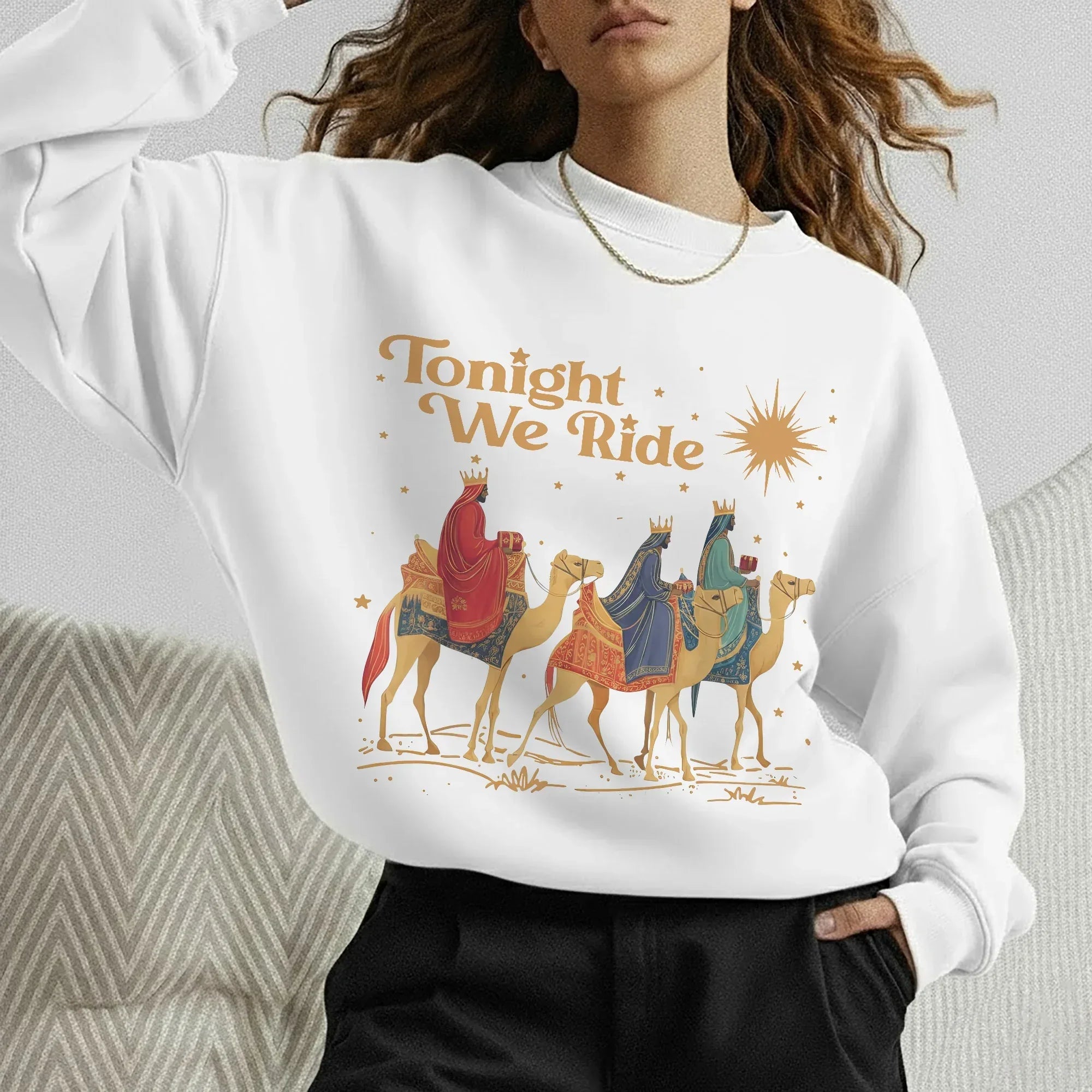 Tonight We Ride – The Wise Men Design – Unisex T-shirt / Hoodie / Sweatshirt - Faith Guided Life