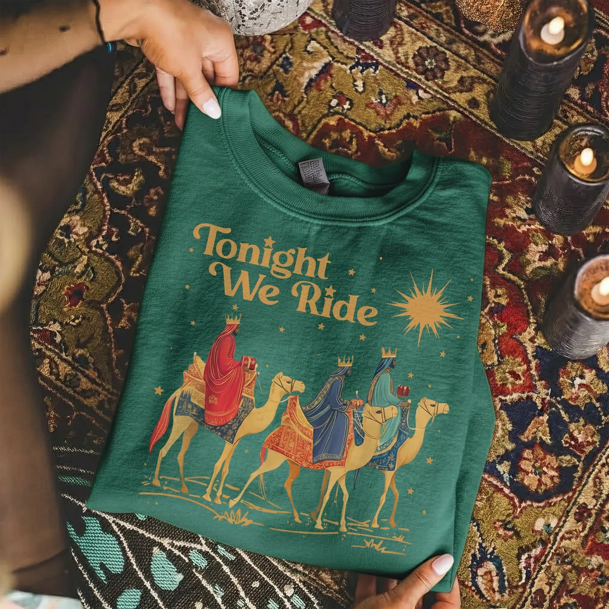 Tonight We Ride – The Wise Men Design – Unisex T-shirt / Hoodie / Sweatshirt - Faith Guided Life