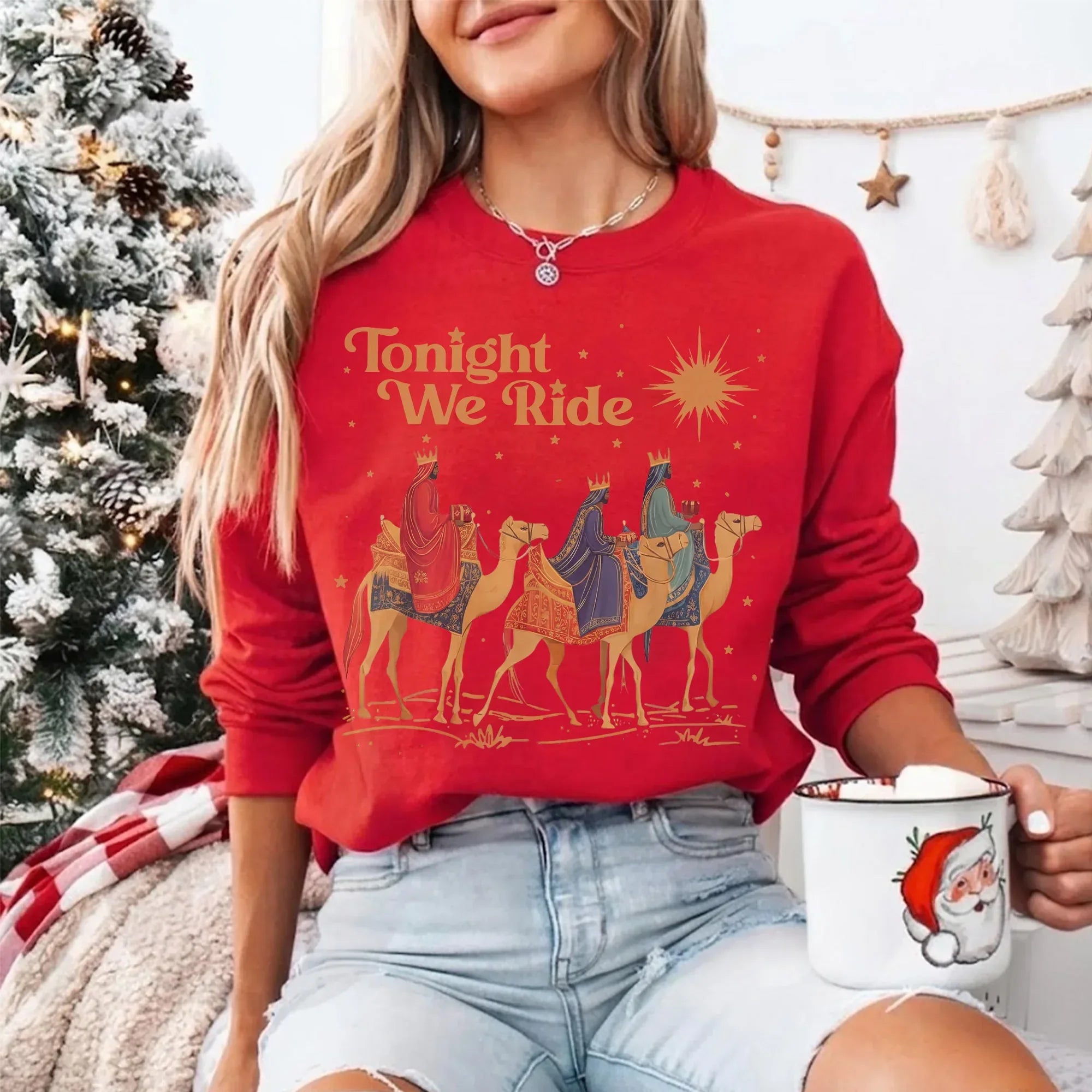 Tonight We Ride – The Wise Men Design – Unisex T-shirt / Hoodie / Sweatshirt - Faith Guided Life