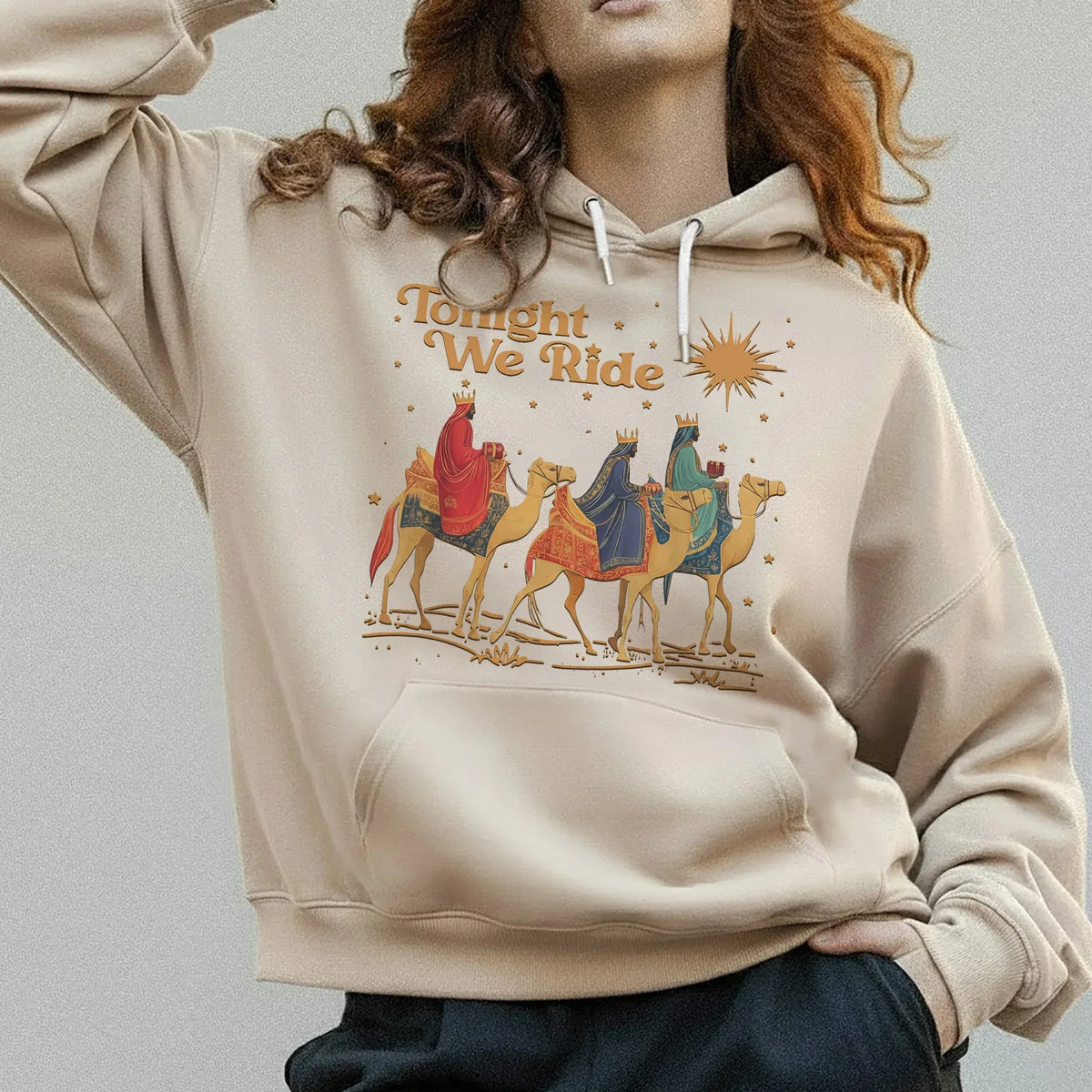 Tonight We Ride – The Wise Men Design – Unisex T-shirt / Hoodie / Sweatshirt - Faith Guided Life