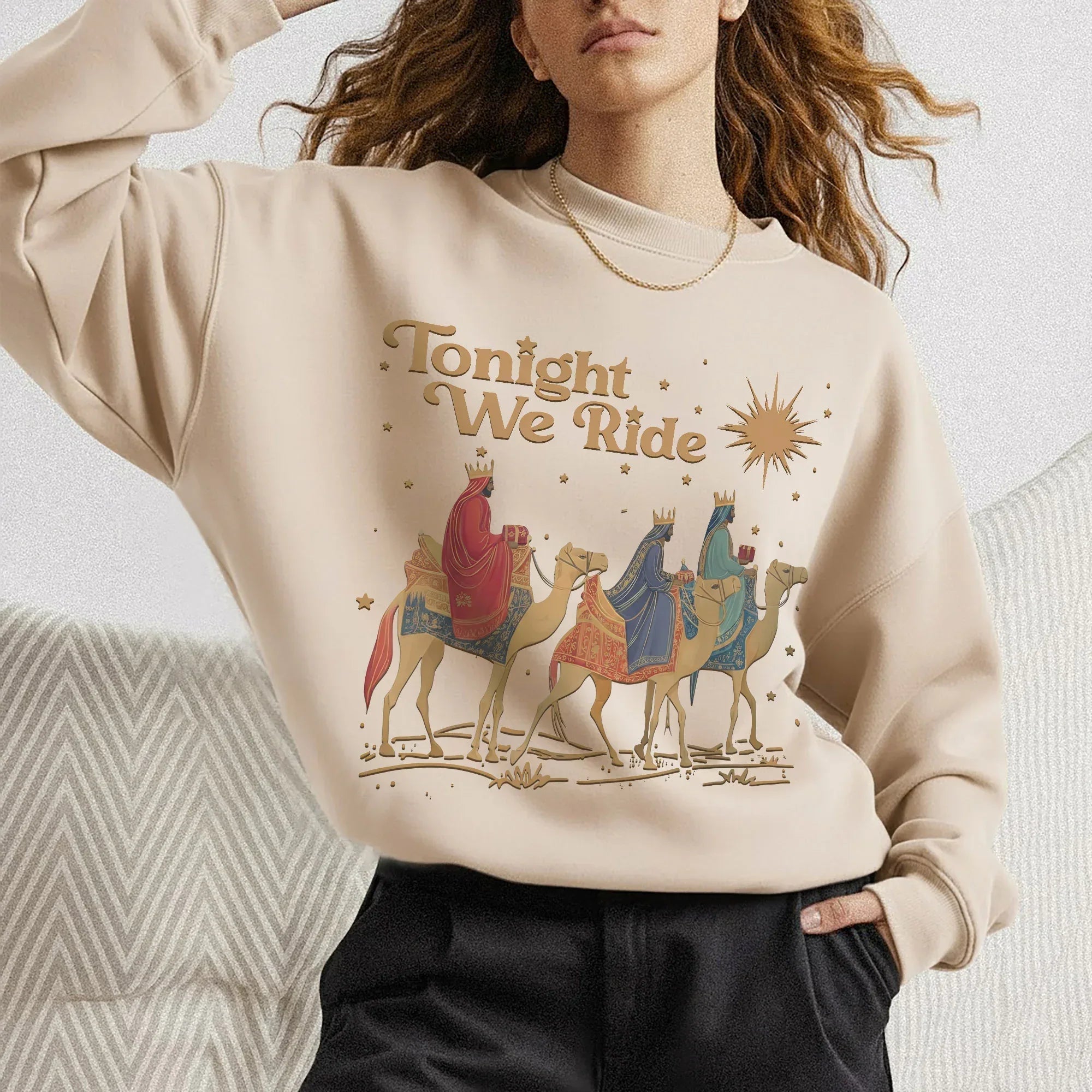 Tonight We Ride – The Wise Men Design – Unisex T-shirt / Hoodie / Sweatshirt - Faith Guided Life