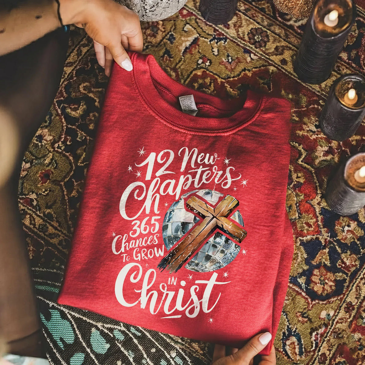 12 New Chapters 365 Chances Faith - New Year in God - Unisex Tshirt / Hoodie / Sweatshirt