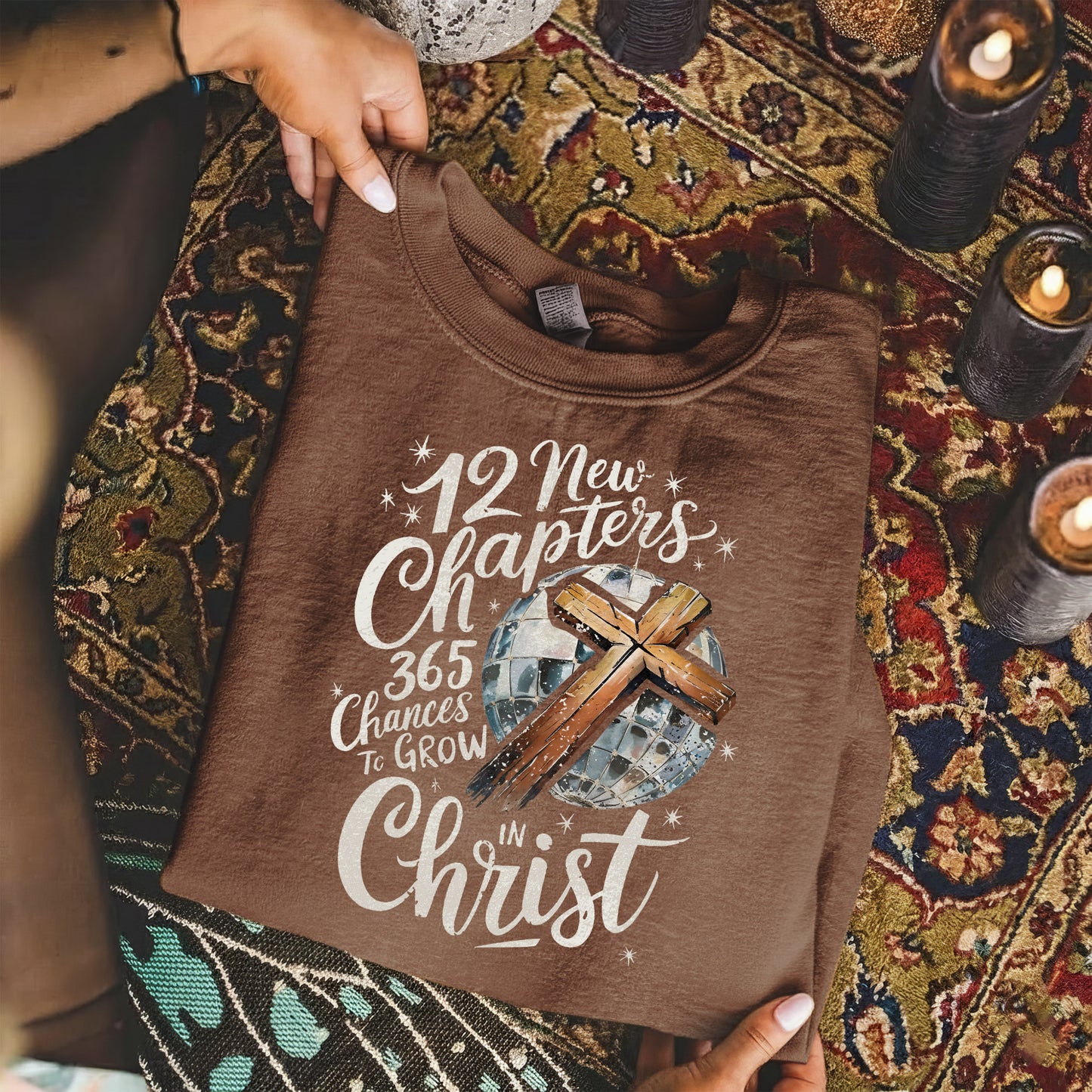 12 New Chapters 365 Chances Faith - New Year in God - Unisex Tshirt / Hoodie / Sweatshirt