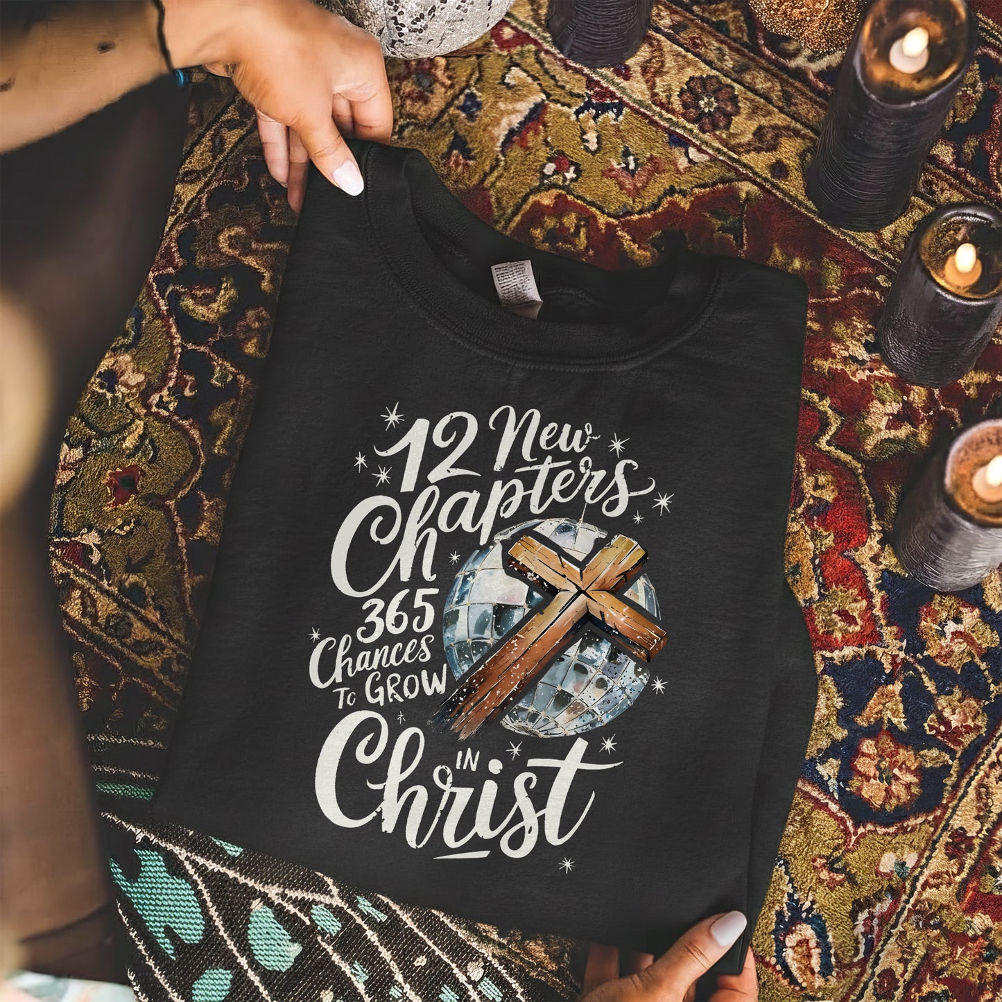 12 New Chapters 365 Chances Faith - New Year in God - Unisex Tshirt / Hoodie / Sweatshirt