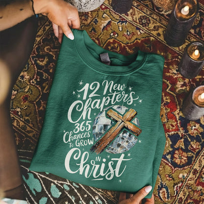 12 New Chapters 365 Chances Faith - New Year in God - Unisex Tshirt / Hoodie / Sweatshirt