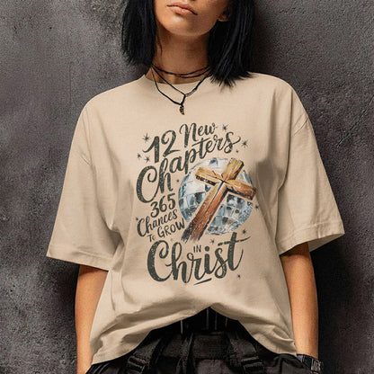 12 New Chapters 365 Chances Faith - New Year in God - Unisex Tshirt / Hoodie / Sweatshirt