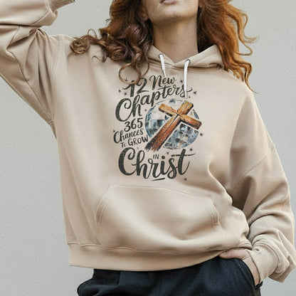 12 New Chapters 365 Chances Faith - New Year in God - Unisex Tshirt / Hoodie / Sweatshirt