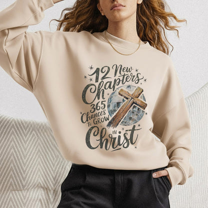 12 New Chapters 365 Chances Faith - New Year in God - Unisex Tshirt / Hoodie / Sweatshirt