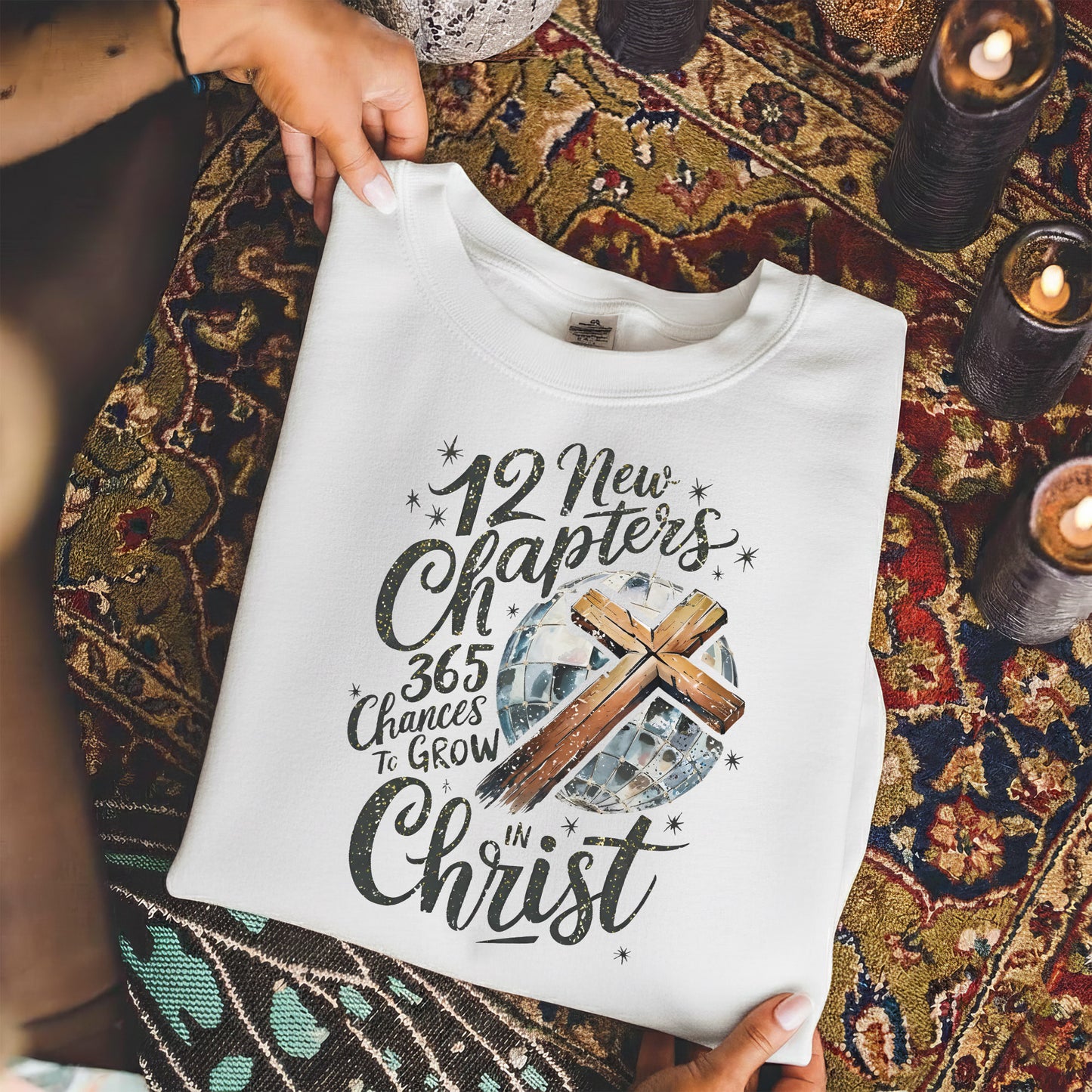 12 New Chapters 365 Chances Faith - New Year in God - Unisex Tshirt / Hoodie / Sweatshirt