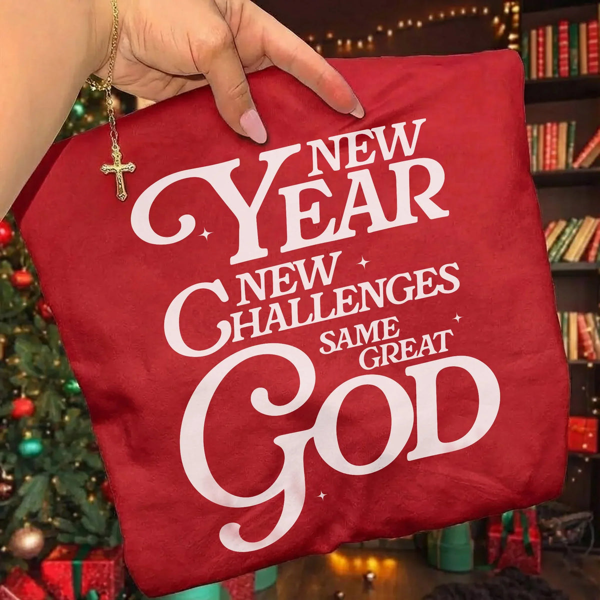 New Year New Challenges Same Great God - New Year in God - Unisex Tshirt / Hoodie / Sweatshirt - Faith Guided Life