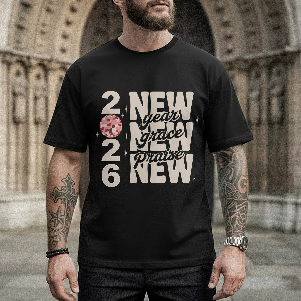New Year, New Grace, New Praise - New Year in God - Unisex Tshirt / Hoodie / Sweatshirt - Faith Guided Life