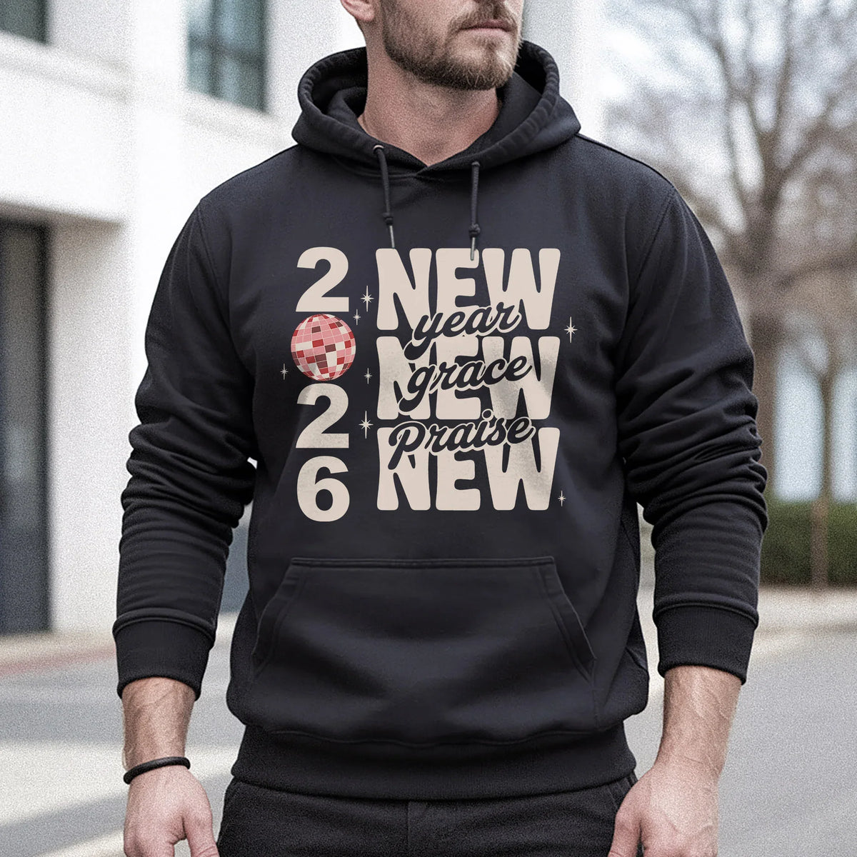 New Year, New Grace, New Praise - New Year in God - Unisex Tshirt / Hoodie / Sweatshirt - Faith Guided Life