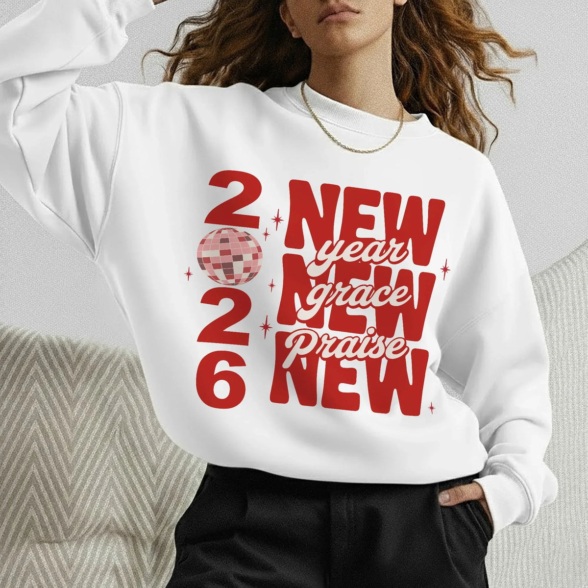 New Year, New Grace, New Praise - New Year in God - Unisex Tshirt / Hoodie / Sweatshirt - Faith Guided Life