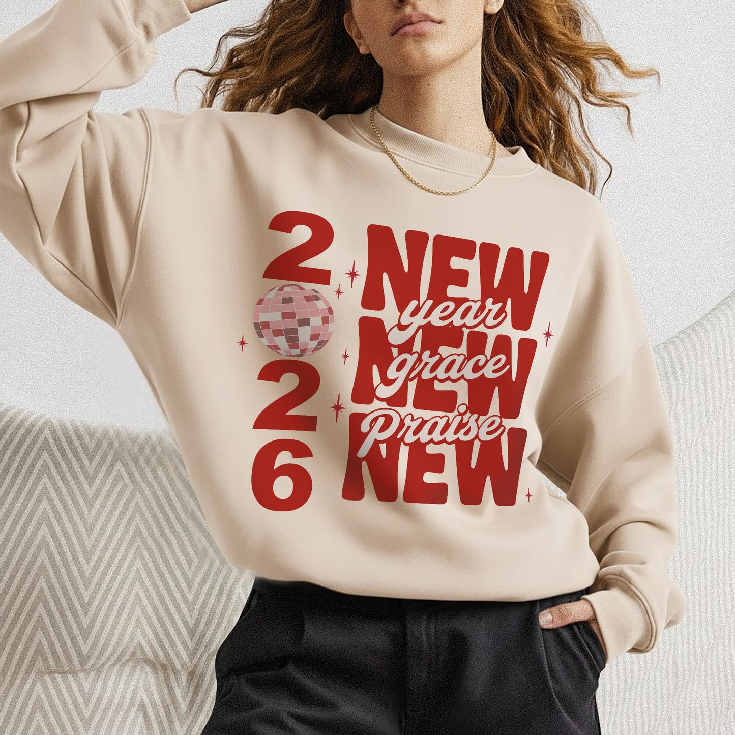 New Year, New Grace, New Praise - New Year in God - Unisex Tshirt / Hoodie / Sweatshirt