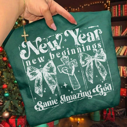Faith New Year Graphic  - Merry Christmas - Unisex Tshirt / Hoodie / Sweatshirt