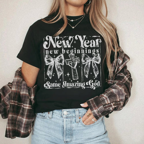 Faith New Year Graphic  - Merry Christmas - Unisex Tshirt / Hoodie / Sweatshirt