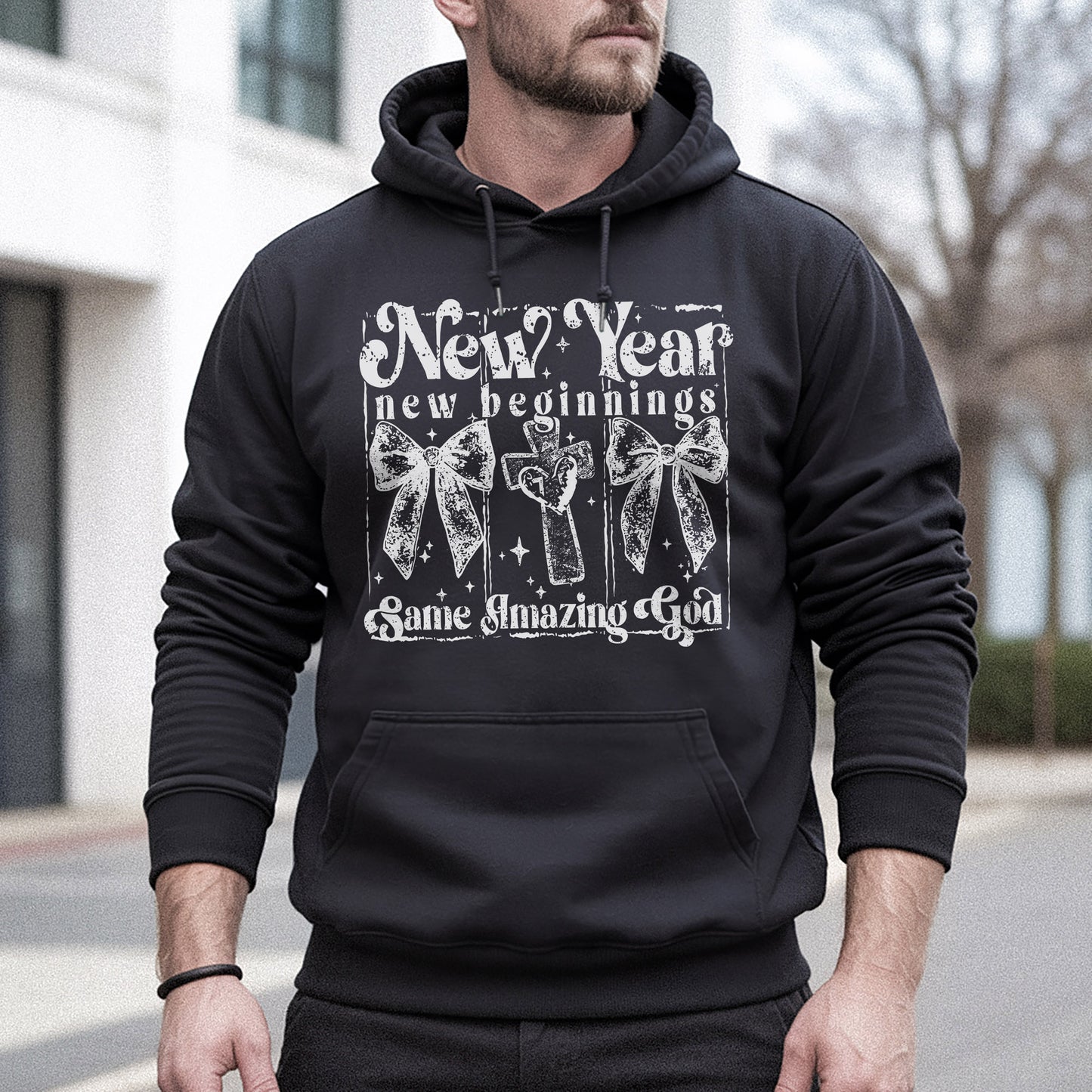 Faith New Year Graphic  - Merry Christmas - Unisex Tshirt / Hoodie / Sweatshirt