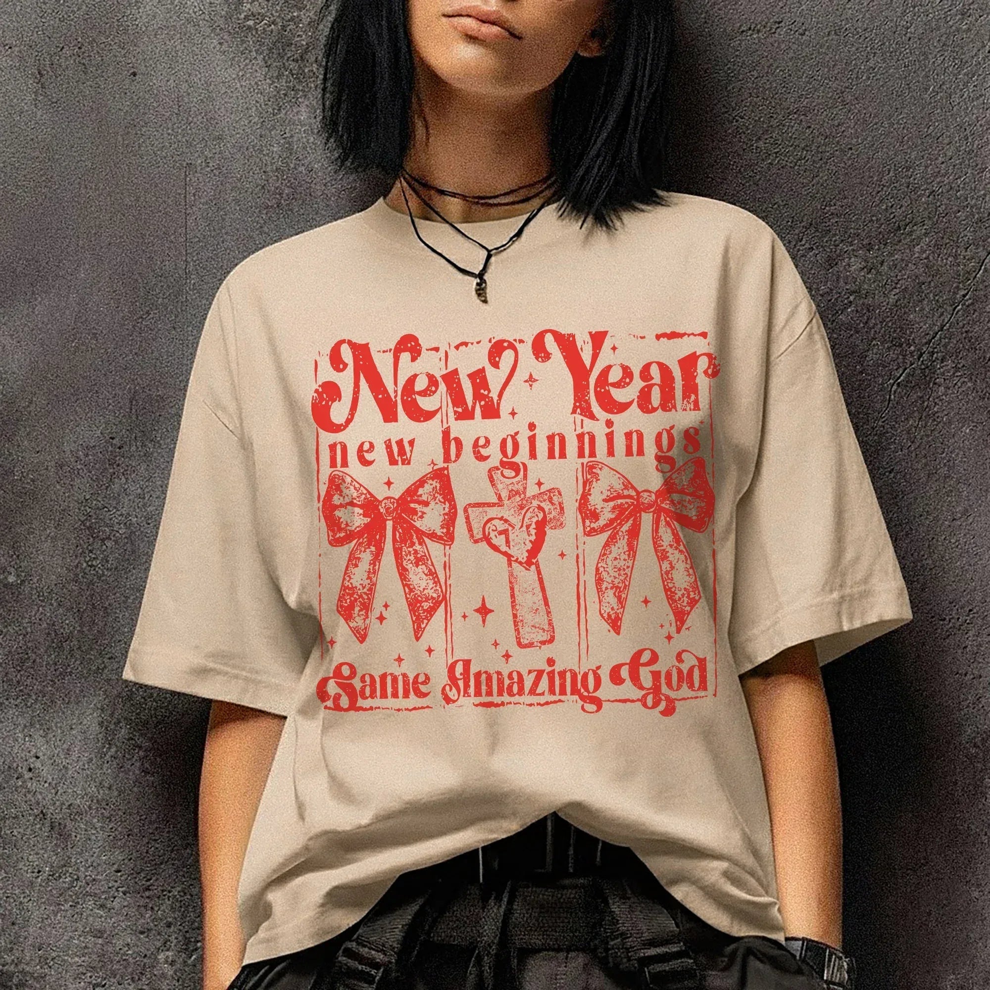 Faith New Year Graphic - Merry Christmas - Unisex Tshirt / Hoodie / Sweatshirt - Faith Guided Life