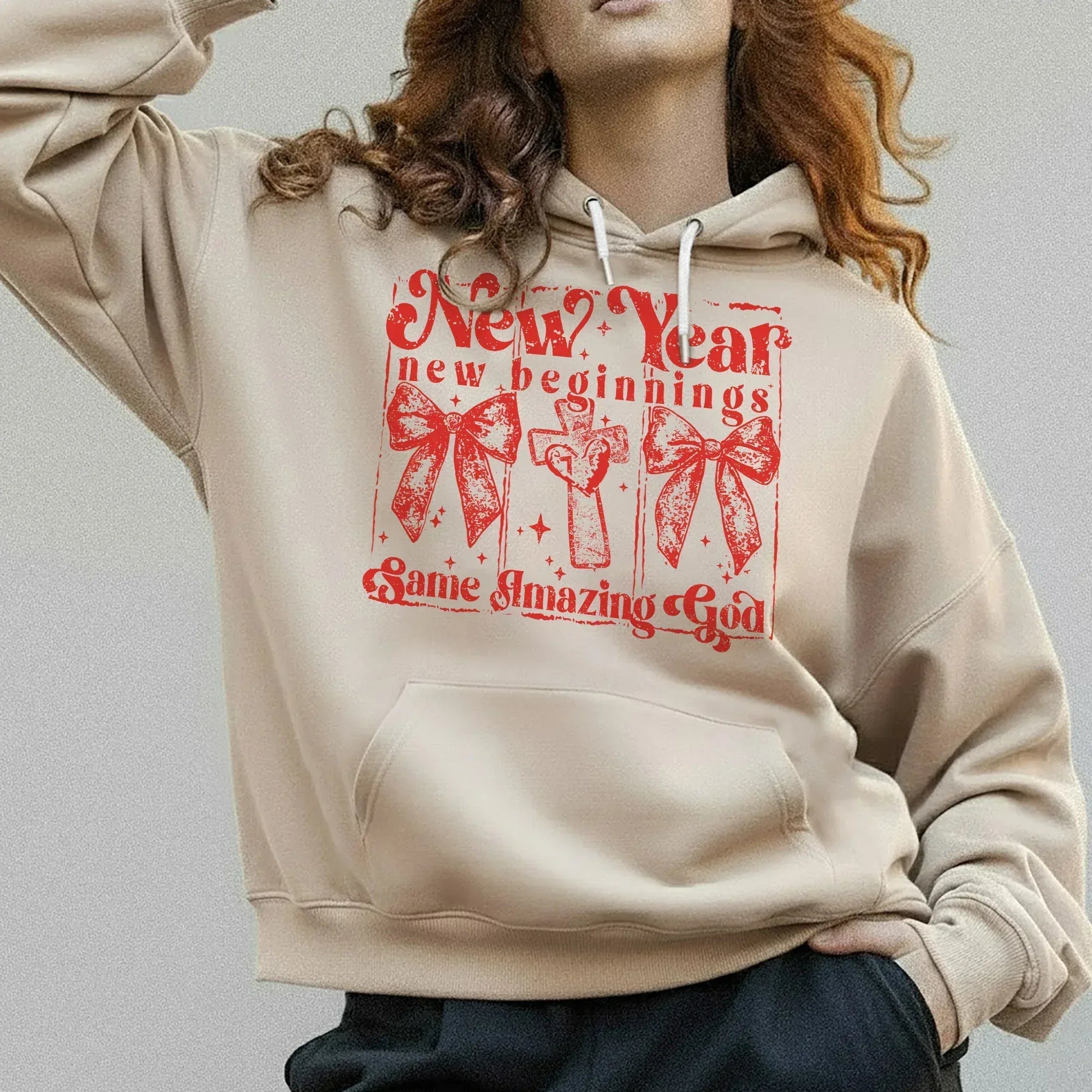 Faith New Year Graphic - Merry Christmas - Unisex Tshirt / Hoodie / Sweatshirt - Faith Guided Life