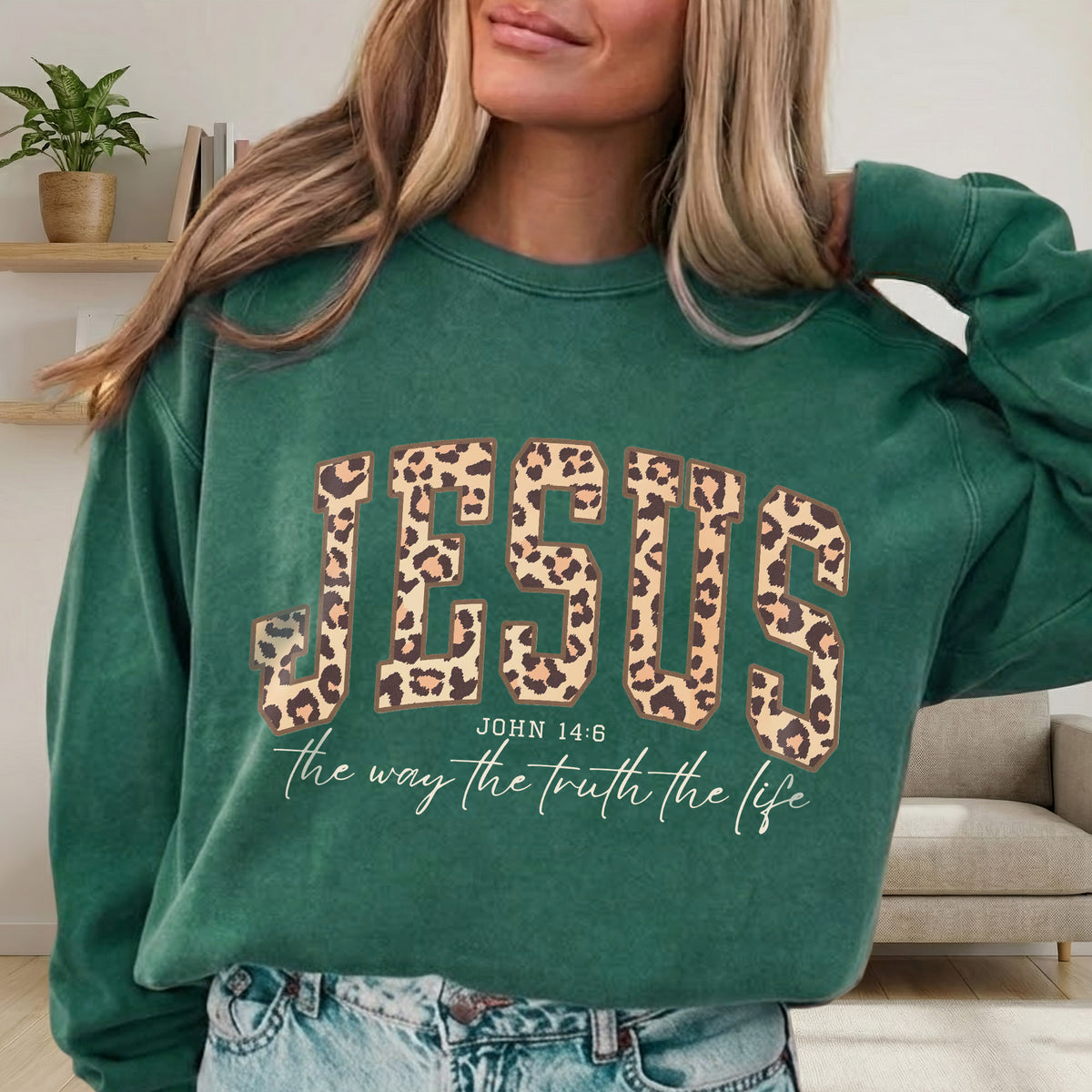 Jesus The Way The Truth The Life John 14:6 – Unisex Tshirt / Hoodie / Sweatshirt