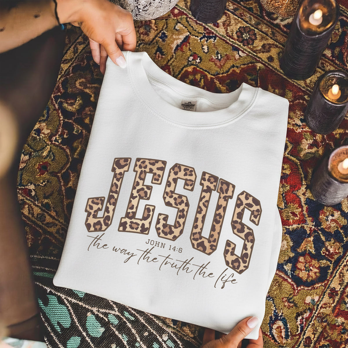 Jesus The Way The Truth The Life John 14:6 – Unisex Tshirt / Hoodie / Sweatshirt