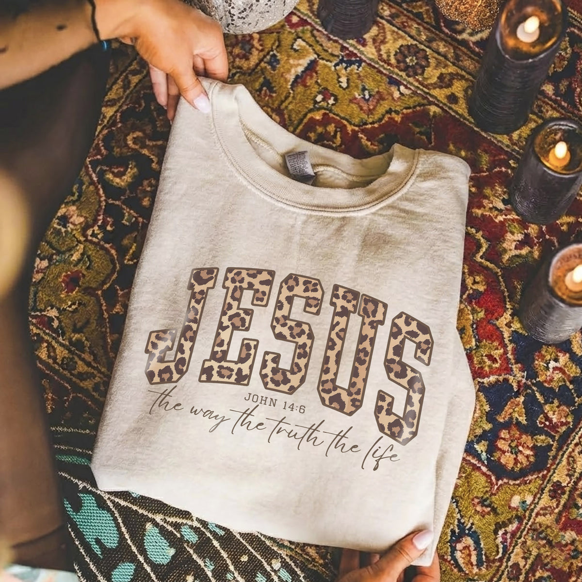 Jesus The Way The Truth The Life John 14:6 – Unisex Tshirt / Hoodie / Sweatshirt