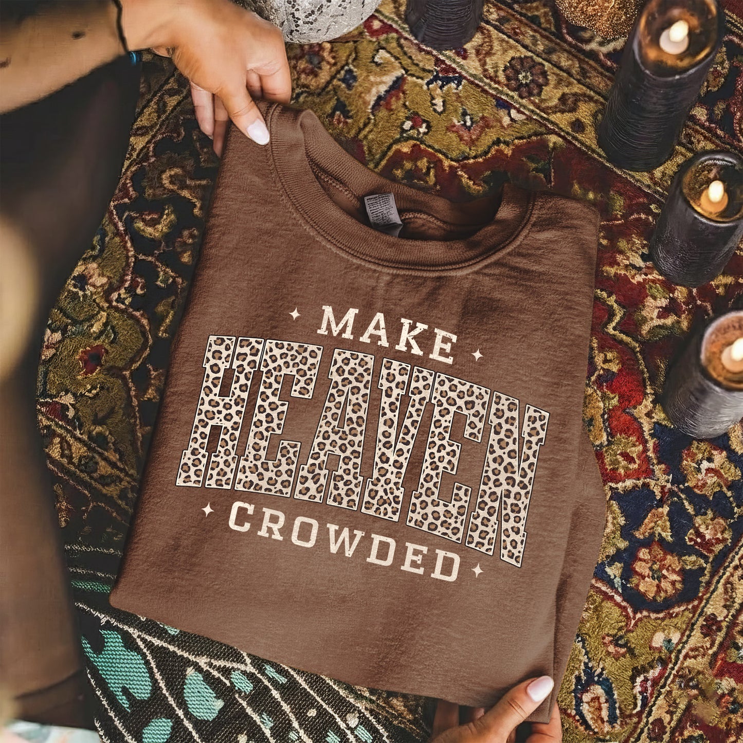 Make Heaven Growded - Christian Pattern - Unisex Tshirt / Hoodie / Sweatshirt