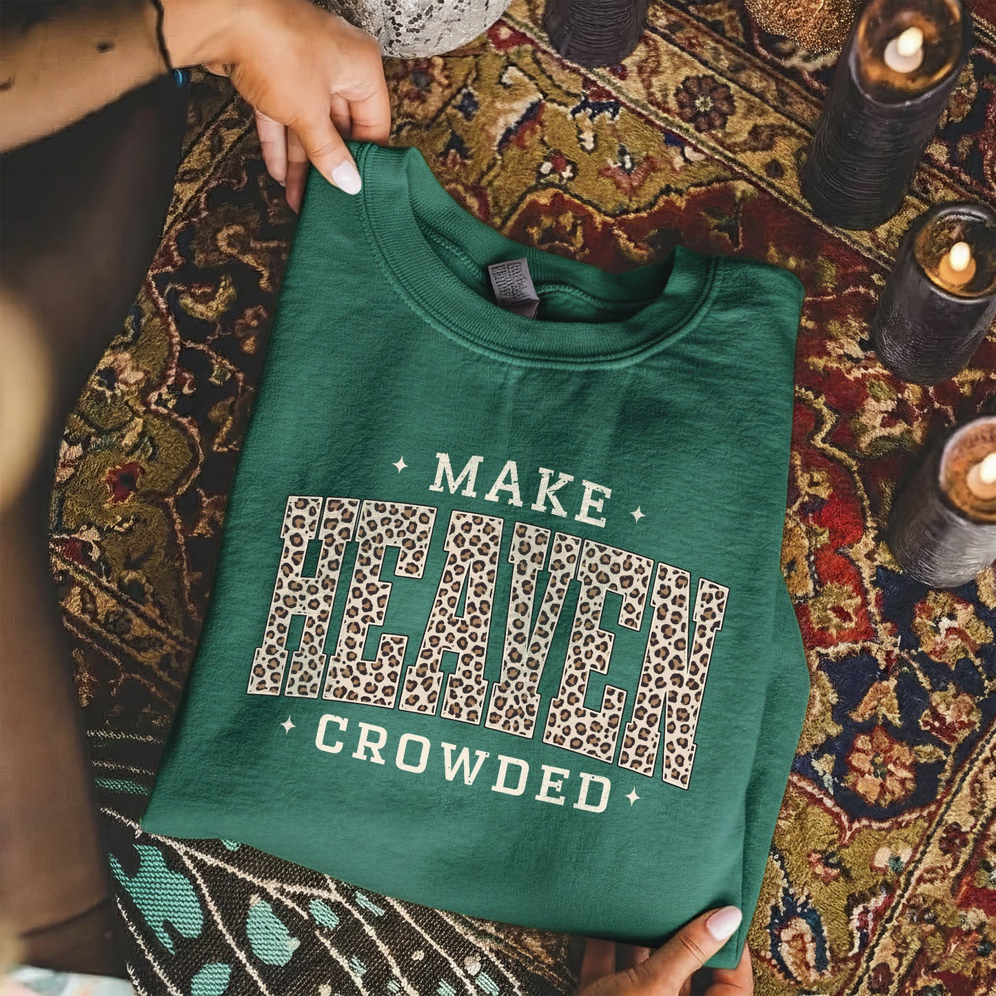 Make Heaven Growded - Christian Pattern - Unisex Tshirt / Hoodie / Sweatshirt