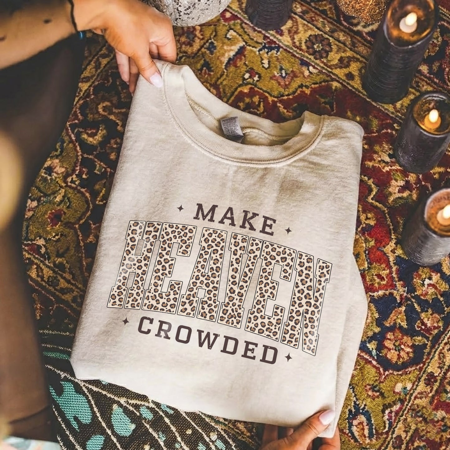 Make Heaven Growded - Christian Pattern - Unisex Tshirt / Hoodie / Sweatshirt