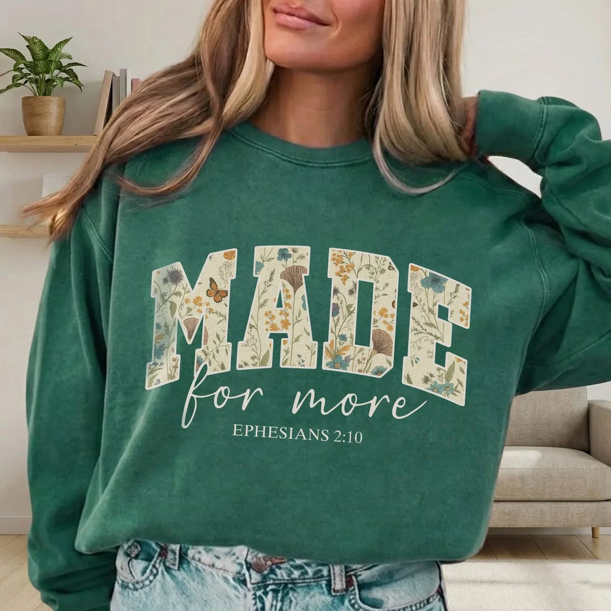Made for more - Christian Pattern - Unisex Tshirt / Hoodie / Sweatshirt - Faith Guided Life
