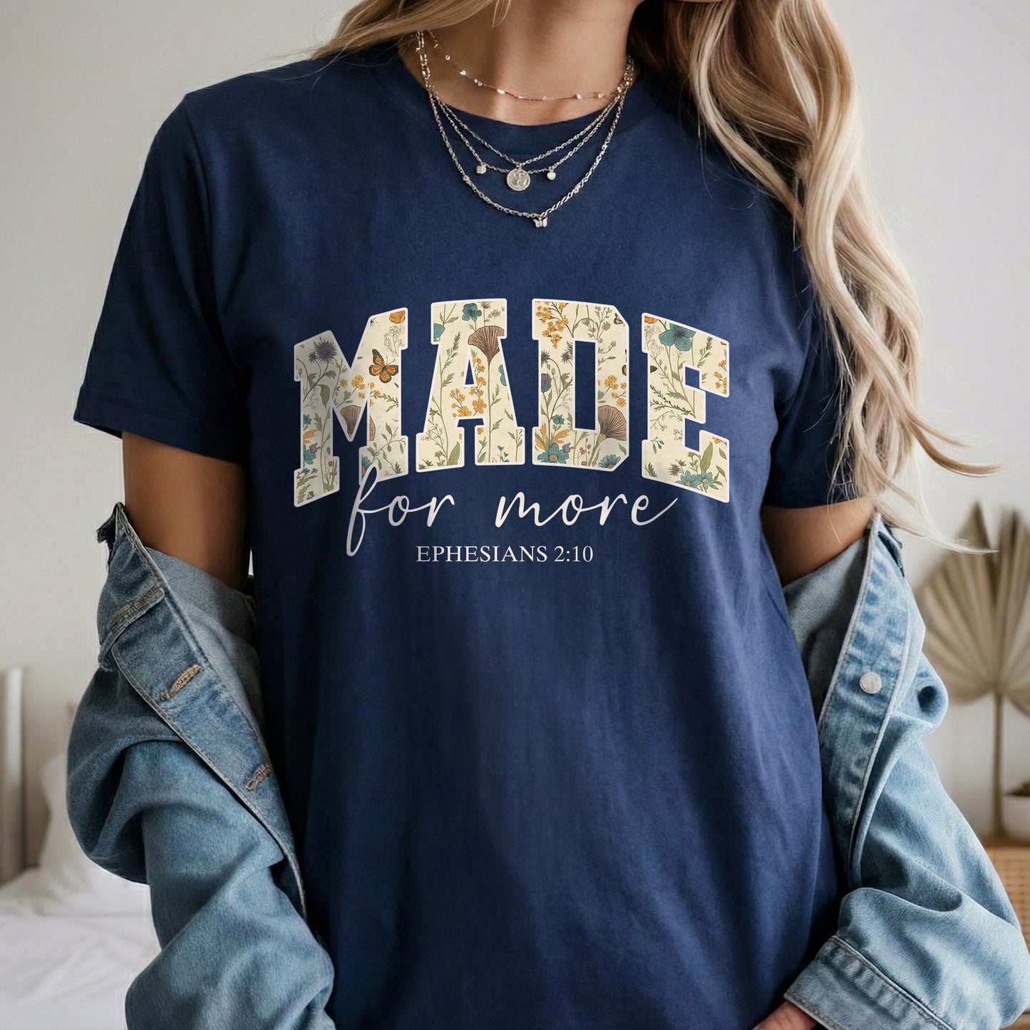 Made for more - Christian Pattern - Unisex Tshirt / Hoodie / Sweatshirt